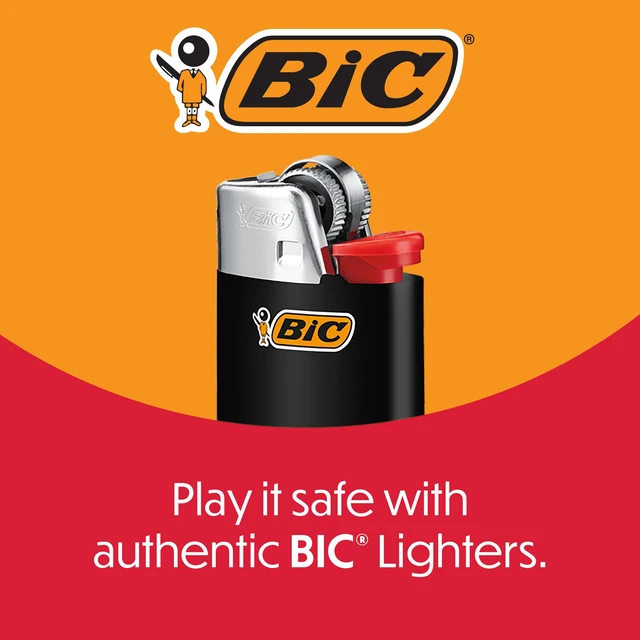 Alt view image 2 of 6 - BIC Maxi Pocket Lighters, Dependable, Long-Lasting, 10-Pack, Assorted