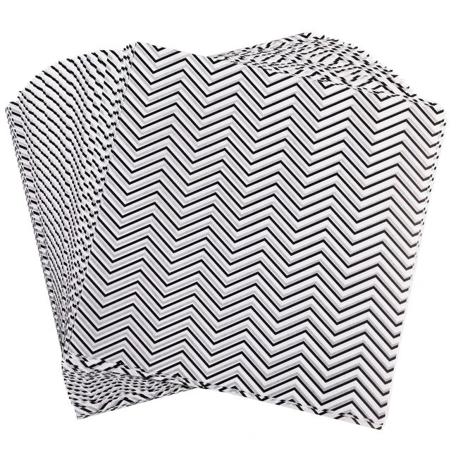 Alt view image 6 of 7 - GeeRic 100 Sheets Deli Wax Paper for Food,7 * 7 inch Greaseproof Sandwich Wrapping Paper, 2026 Deli Parchment Basket Liners Holiday Treats, Candy, Cookies Black