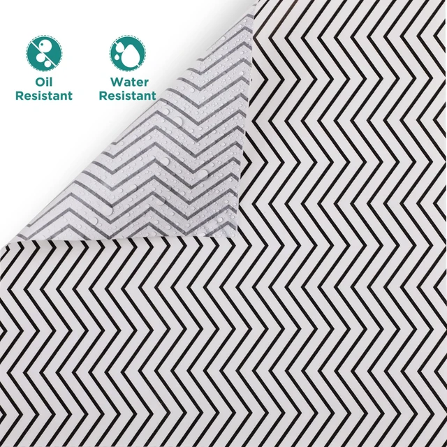 Alt view image 2 of 7 - GeeRic 100 Sheets Deli Wax Paper for Food,7 * 7 inch Greaseproof Sandwich Wrapping Paper, 2026 Deli Parchment Basket Liners Holiday Treats, Candy, Cookies Black