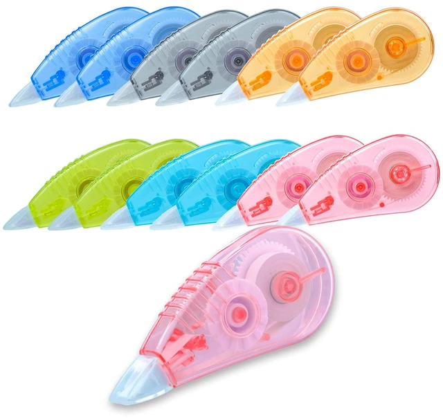 Main image of White Correction Tape, 12Pack 13.13ft for School Office