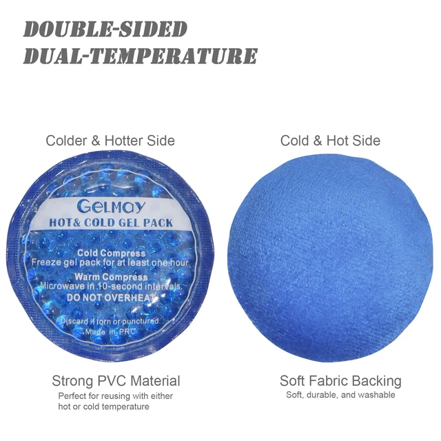 Alt view image 4 of 7 - Ice Eye Patches for Puffy Eyes, Cooling Medical Eye Patch Pad Gel Pack Cover Eyepatch Cold Hot Therapy Eye Bags Dark Circles After Surgery Adult Kid (2PCS)