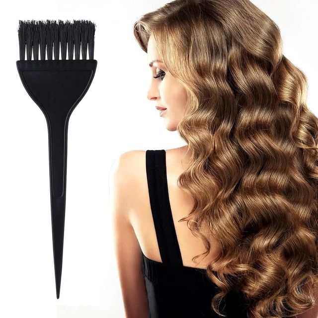 Alt view image 7 of 7 - 12 Pack Hair Dye Brushes, Color Tint Applicator, Hair Coloring Dying Brush Kit for Solon Black