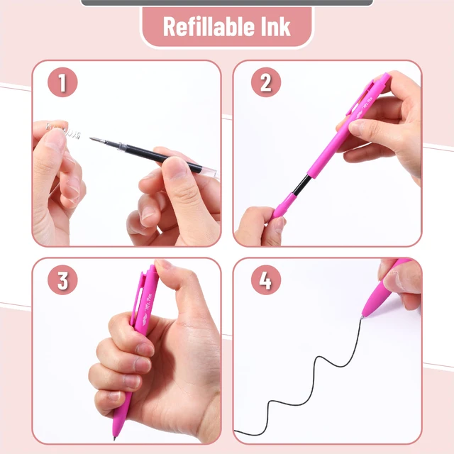 Alt view image 5 of 7 - Mr. Pen- Retractable Gel Pens, 12 Pack, Black Ink