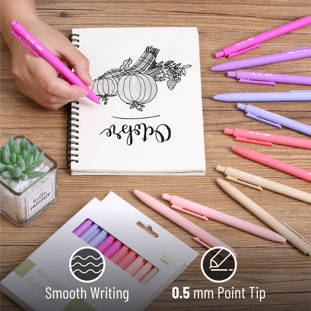 Alt view image 3 of 7 - Mr. Pen- Retractable Gel Pens, 12 Pack, Black Ink