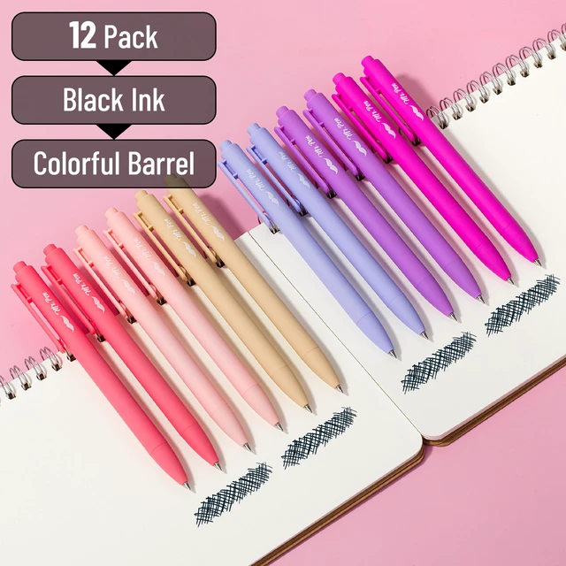 Alt view image 6 of 7 - Mr. Pen- Retractable Gel Pens, 12 Pack, Black Ink