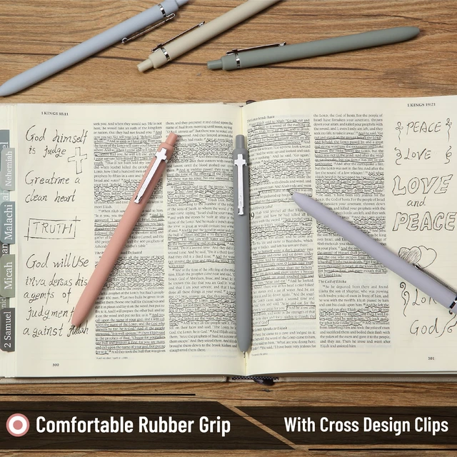 Alt view image 7 of 7 - Mr. Pen- Bible Journaling Pens, 6 Pack, Black Ink