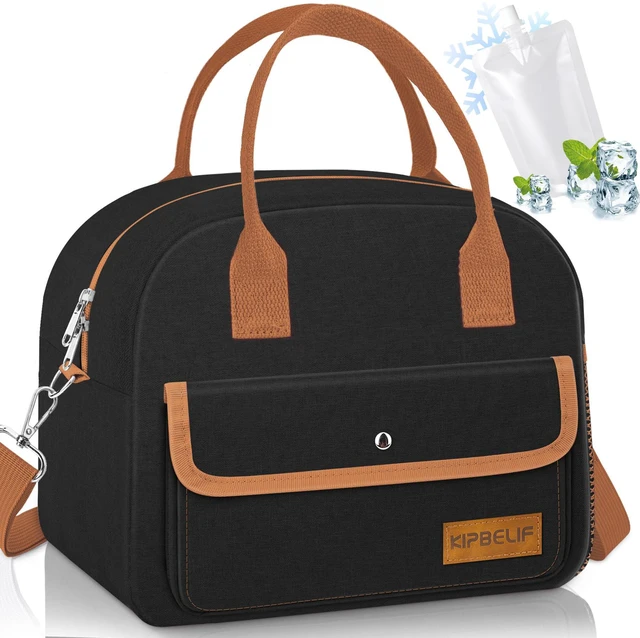 Main image of Large Insulated Lunch Box for Women with Cooling Pack