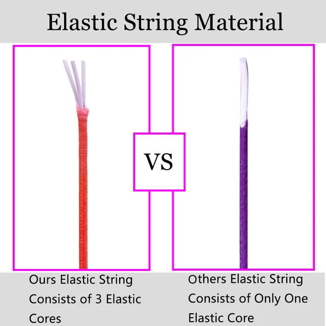 Alt view image 3 of 7 - LUSTEMBER 1mm Stretchy Bracelet String, Sturdy Rainbow Elastic Cord for Jewelry Making, Necklaces, Beading and Crafts