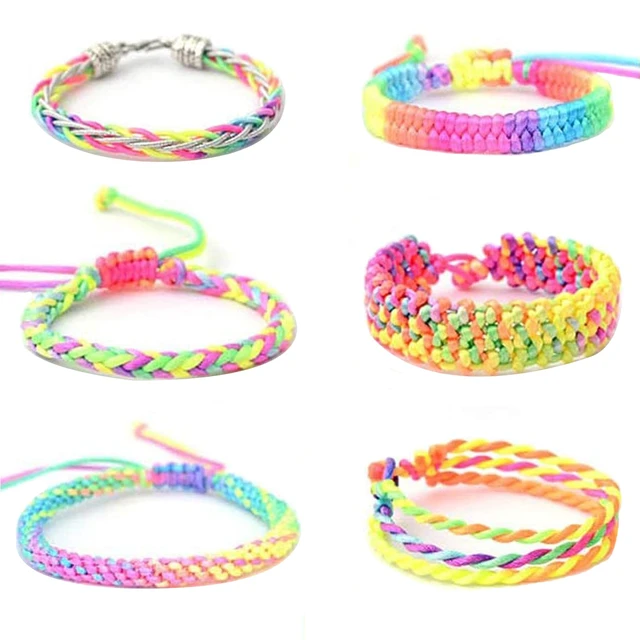 Alt view image 4 of 7 - LUSTEMBER 1mm Stretchy Bracelet String, Sturdy Rainbow Elastic Cord for Jewelry Making, Necklaces, Beading and Crafts