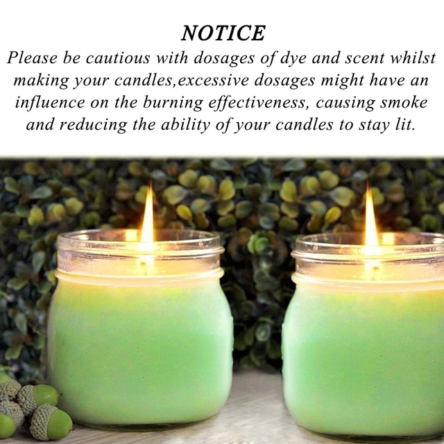 Alt view image 6 of 7 - EricX Light 100-Piece Natural Candle Wicks, 6" Pre-Waxed Low Smoke 100% Natural Cotton Core, for Candle Making DIY