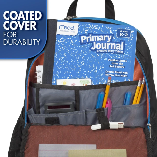 Alt view image 6 of 6 - Mead Primary Journal Creative Story Tablet Composition Notebook 10297, 7.5" x 9.75", Grades K-2, 100 Sheets, Color Selected