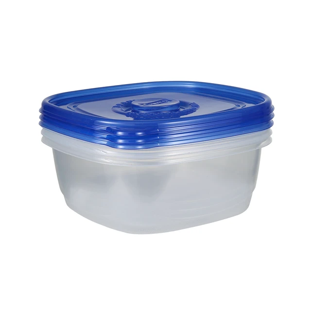 Alt view image 2 of 7 - Glad GladWare XL Square Food Storage Containers, 104Oz, 3Count