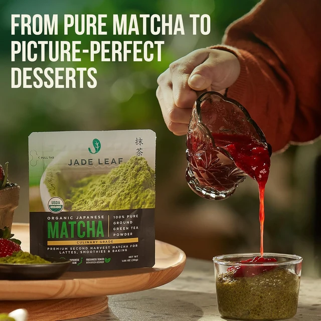 Alt view image 5 of 6 - Jade Leaf Organic Culinary Grade Matcha Powder, 30g/1.06oz