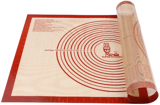 Main image of Extra Large Non-slip Silicone Pastry Mat 28"x20"