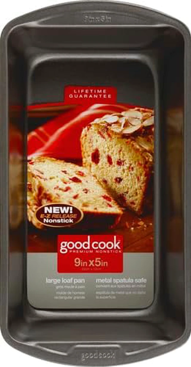 Alt view image 4 of 6 - GoodCook Nonstick Loaf Pan Heavy-Duty Steel Bakeware with Easy-Clean Non-Stick Coating, Oven & Dishwasher Safe Pan, 9 x 5-Inch, Gray