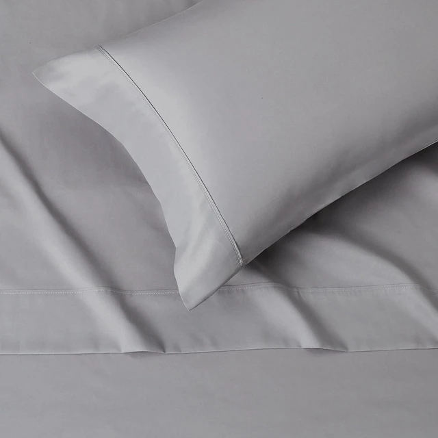 Alt view image 4 of 6 - Amazon Basics Lightweight Super Soft Easy Care Wrinkle-Free Breathable Brushed Microfiber 3-Piece Bed Sheet Set with 14-Inch Deep Pockets, Twin, Dark Gray, Solid