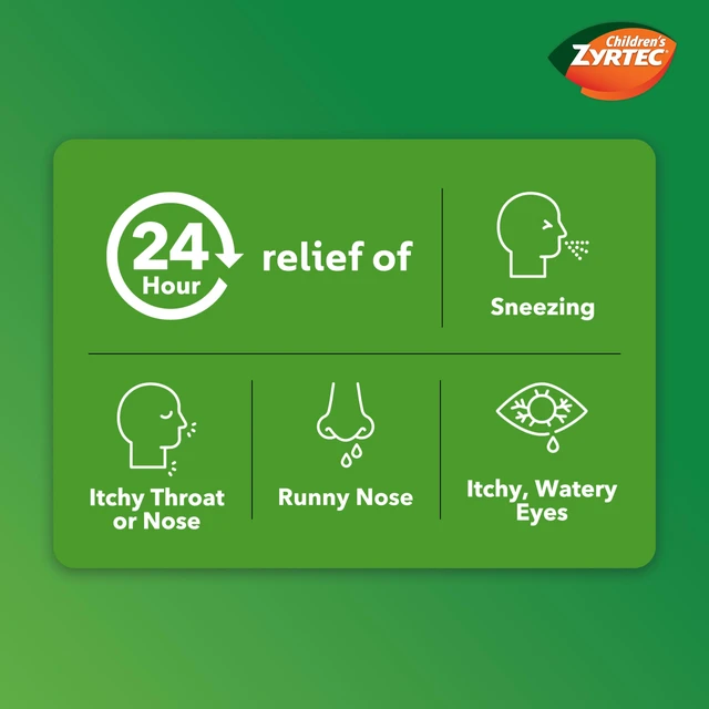 Alt view image 3 of 7 - Children's Zyrtec Allergy Relief Syrup Cetirizine HCl, Bubble Gum, 4 fl. oz
