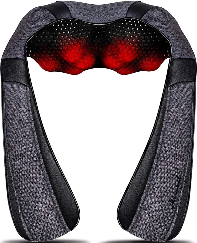Main image of Mirakel Heat Neck Massager for Pain Relief Deep Tissue - Gift for Women Men