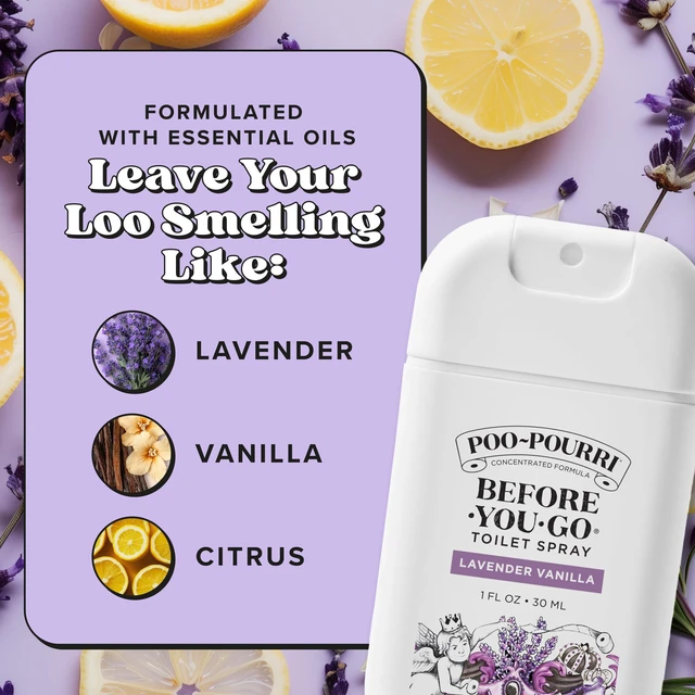 Alt view image 4 of 7 - Poo-Pourri Before-You-Go Pocket Toilet Spray, Spring Variety 1 Fl Oz 3 Pack