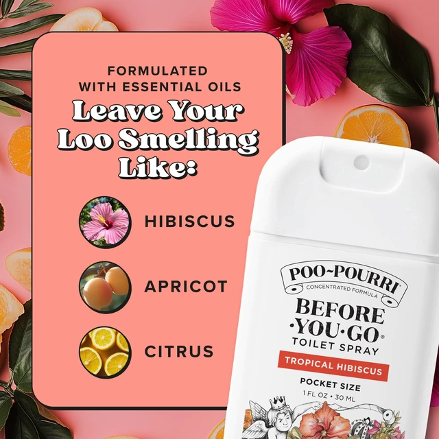 Alt view image 5 of 7 - Poo-Pourri Before-You-Go Pocket Toilet Spray, Spring Variety 1 Fl Oz 3 Pack