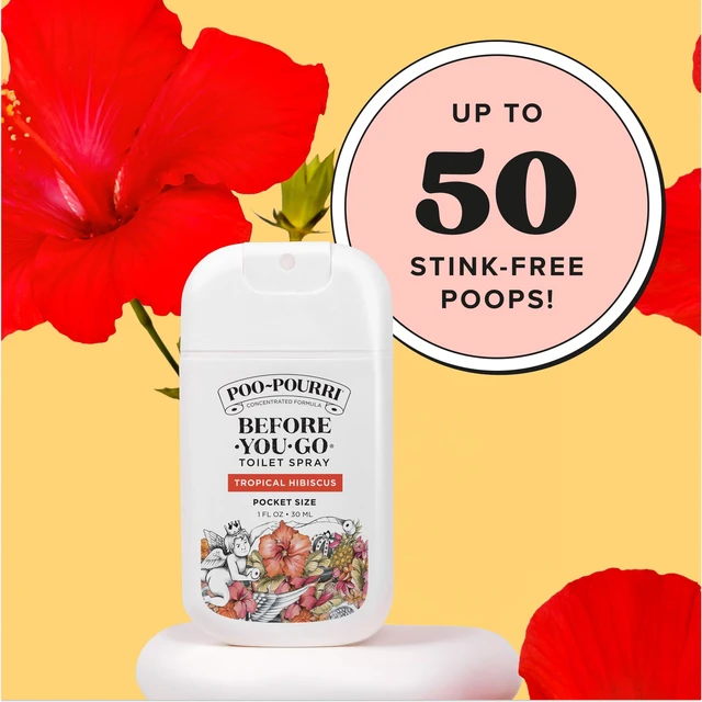 Alt view image 7 of 7 - Poo-Pourri Before-You-Go Pocket Toilet Spray, Spring Variety 1 Fl Oz 3 Pack