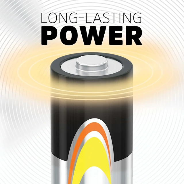 Alt view image 2 of 7 - Energizer AA Batteries Alkaline Power, 32 Count Alkaline Double A Battery Pack
