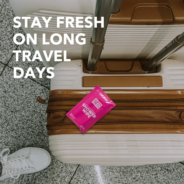 Alt view image 6 of 7 - Super Fresh Shower Body Wipes, Rosewater, No Rinse, Travel and Gym, 10 Pack