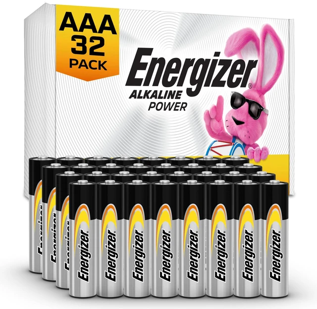 Main image of Energizer Alkaline Power AAA Batteries (32 Pack), Long-Lasting
