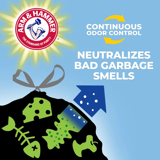 Alt view image 5 of 7 - Hefty Ultra Strong Signature Scents 13G Trash Bags, Fresh Clean, 80ct