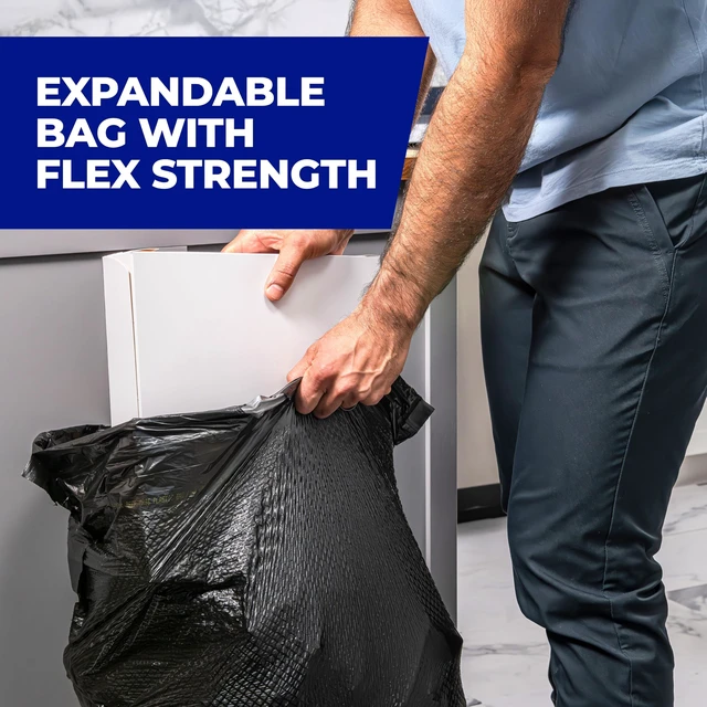 Alt view image 7 of 7 - Hefty Ultra Strong Signature Scents 13G Trash Bags, Fresh Clean, 80ct