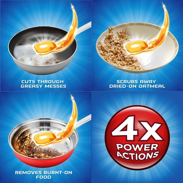 Alt view image 2 of 5 - Finish Gelpacs Dishwasher Pods, Dish Detergent, Orange Scent, 84ct