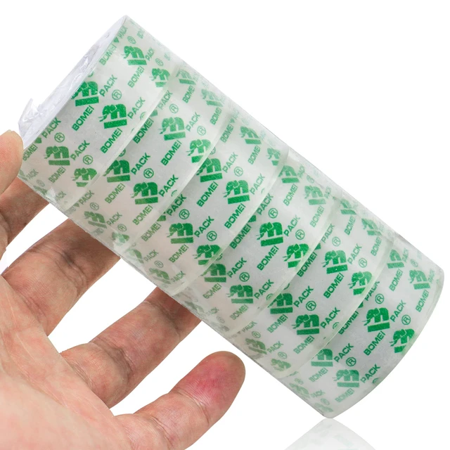 Alt view image 4 of 7 - BOMEI PACK 14Rolls Crystal Clear Tape, Transparent Tape Refills for Dispenser, Crafters Tape for Gift Wrapping, Home, School Office Supplies, 3/4Inch x 1000 inch