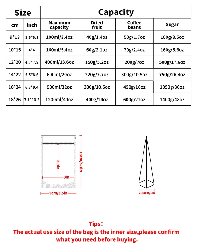 Alt view image 2 of 7 - FireKylin 100 Pack Resealable Bags,Smell Proof Bags,Black 3.5" x 5.1"