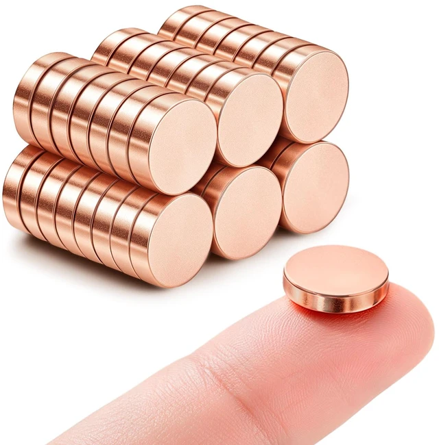 Main image of SMARTAKE 45 Pcs Refrigerator Magnets, 10x2.6mm Small Fridge Magnets