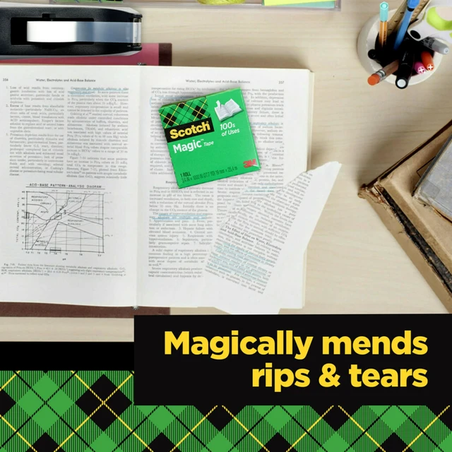 Alt view image 7 of 7 - Scotch Magic Tape, Invisible, 6 Rolls