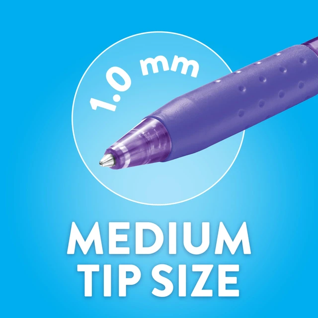 Alt view image 6 of 7 - Paper Mate InkJoy 300RT Retractable Ballpoint Pens, Medium Point (1.0mm), Black, 24 Count