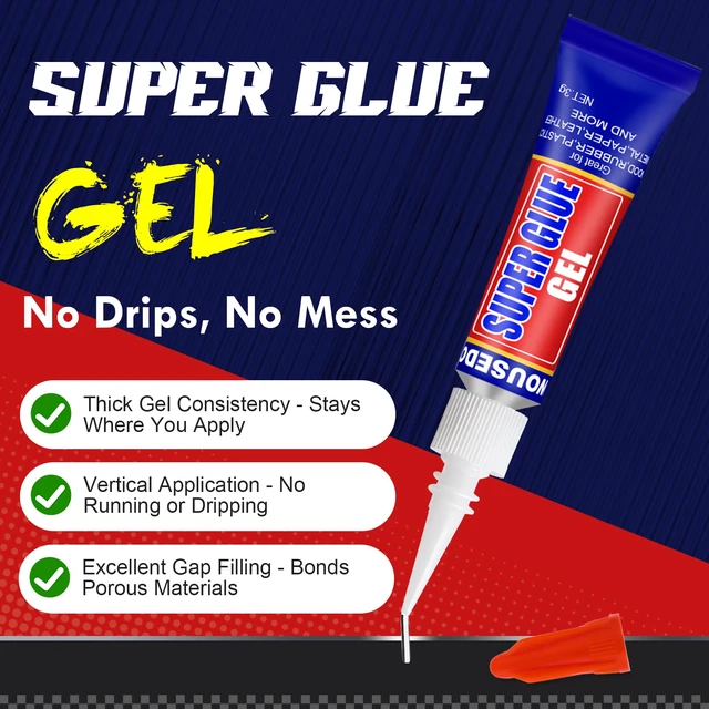 Alt view image 6 of 7 - 48 x 3g Super Glue Gel, Quick Dry, Thick Formula, All-Purpose Instant Bond