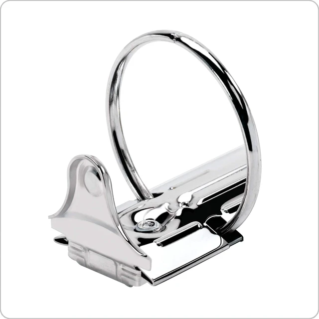 Alt view image 6 of 6 - Cardinal 3 Ring Binders, Round Rings, Holds 350 Sheets, ClearVue Presentation View, Non-Stick, Assorted Colors (79550), 1.5 Inch (Pack of 4)