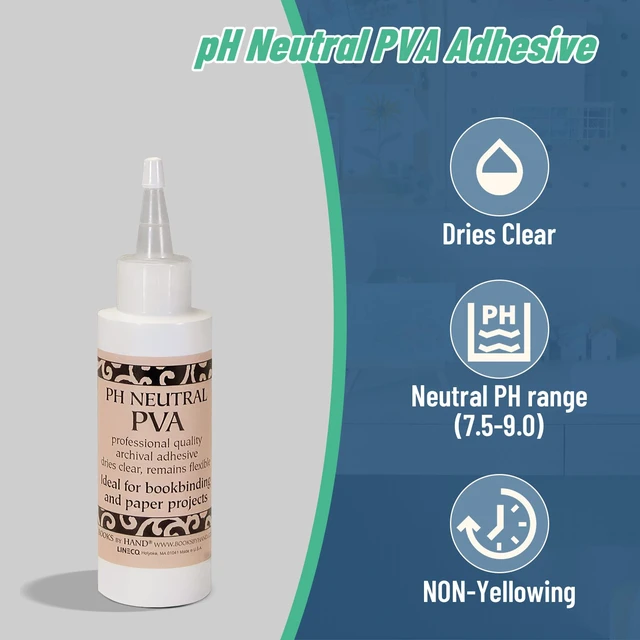 Alt view image 2 of 6 - Books By Hand PH Neutral PVA Adhesive, Water-Soluble, 4 Ounce