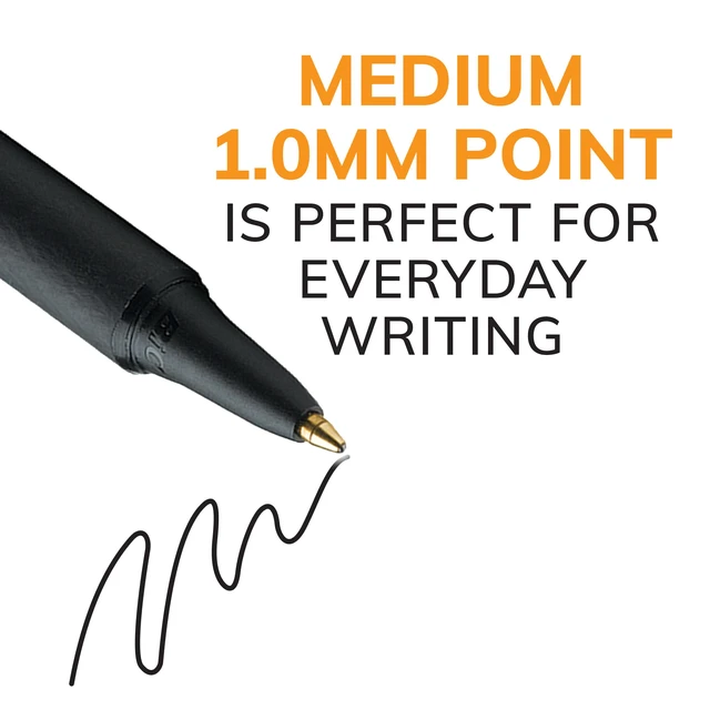 Alt view image 3 of 7 - BIC Soft Feel Retractable Ballpoint Pen, 1.0 mm Medium Point, 36-Count
