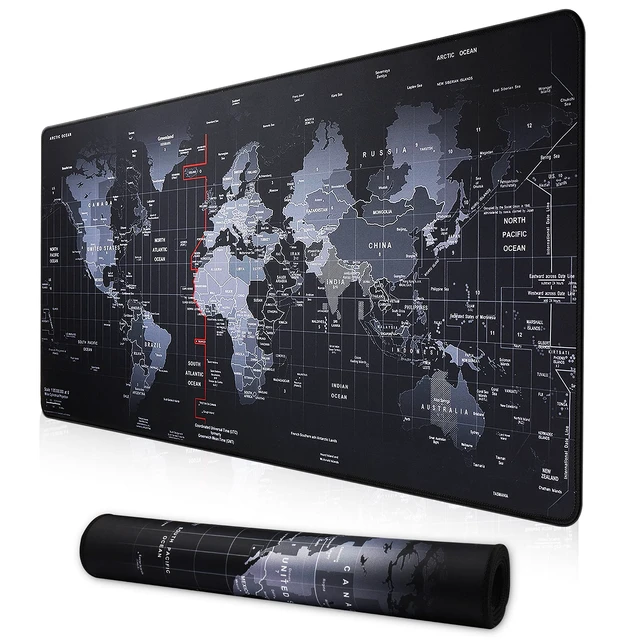 Main image of XXL Professional Large Mouse Pad & Computer Game Mouse Mat (35.4x15.7x0.1IN, Map) (90 * 40 Map)