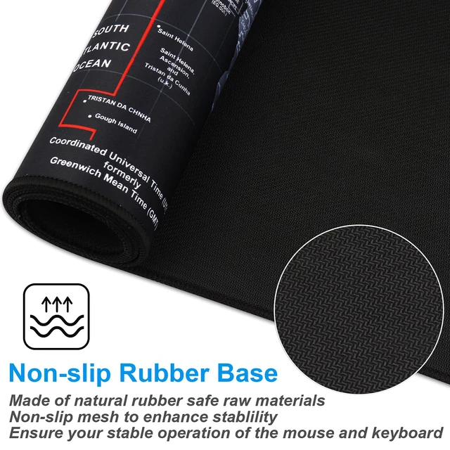 Alt view image 3 of 6 - XXL Professional Large Mouse Pad & Computer Game Mouse Mat (35.4x15.7x0.1IN, Map) (90 * 40 Map)