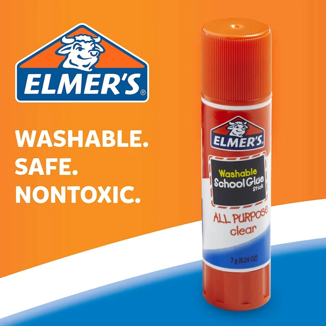 Alt view image 2 of 7 - Elmer's All Purpose School Glue Sticks, Acid-Free and Washable, 7 Grams, 60 Count - Arts & Crafts, Projects, #1 Teacher Brand