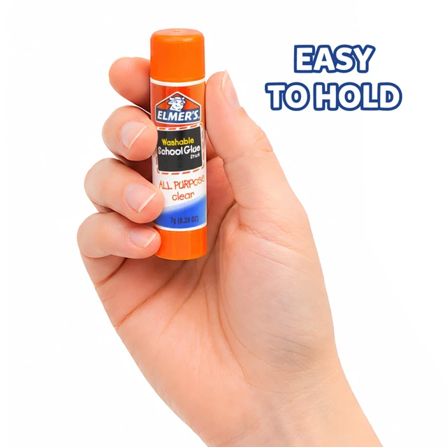 Alt view image 3 of 7 - Elmer's All Purpose School Glue Sticks, Acid-Free and Washable, 7 Grams, 60 Count - Arts & Crafts, Projects, #1 Teacher Brand