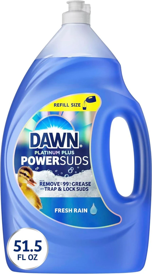 Main image of Dawn Platinum Plus PowerSuds Liquid Dish Soap, 51.5 oz. Refill