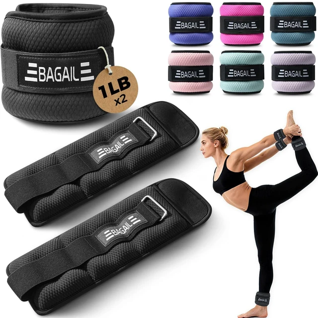 Main image of BAGAIL Ankle Wrist Weights for Women & Men, A Pair of 1/2/4/6/8/10 lbs