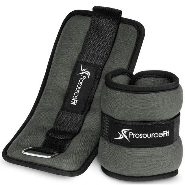 Main image of Prosource Ankle/Wrist and Arm/Leg Weights Set of 2, Adjustable Strap 1 lb-5 lb, Adjustable Weight 15 lb, 10 lb, 7 lb for Men and Women