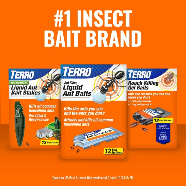 Alt view image 6 of 7 - TERRO Liquid Ant Killer Bait Stations, 12-Pack, Indoor Ant Traps, T300B