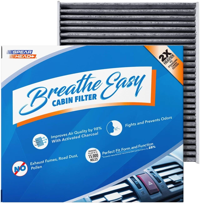 Main image of Spearhead Odor Defense Breathe Easy AC & Heater Cabin Air Filter (BE-157)