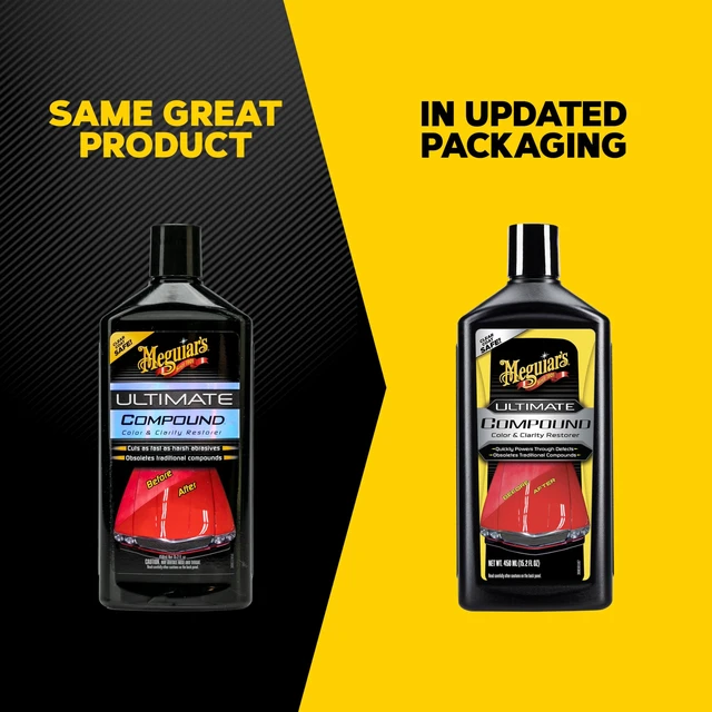 Alt view image 2 of 7 - Meguiar's Ultimate Compound, Pro-Grade Car Scratch Remover, 15.2 Oz